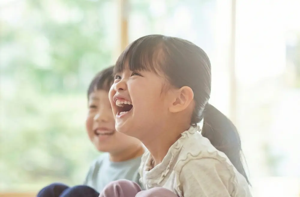 笑顔の子どもたち
